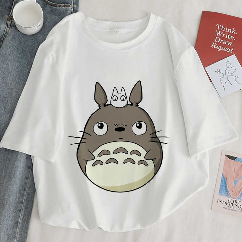 Japan Koi Fish Graphic Print T-shirt Women 2020 New Summer Fashion White Tops Tshirt Harajuku Aesthetic Vintage Female T Shirt X0628