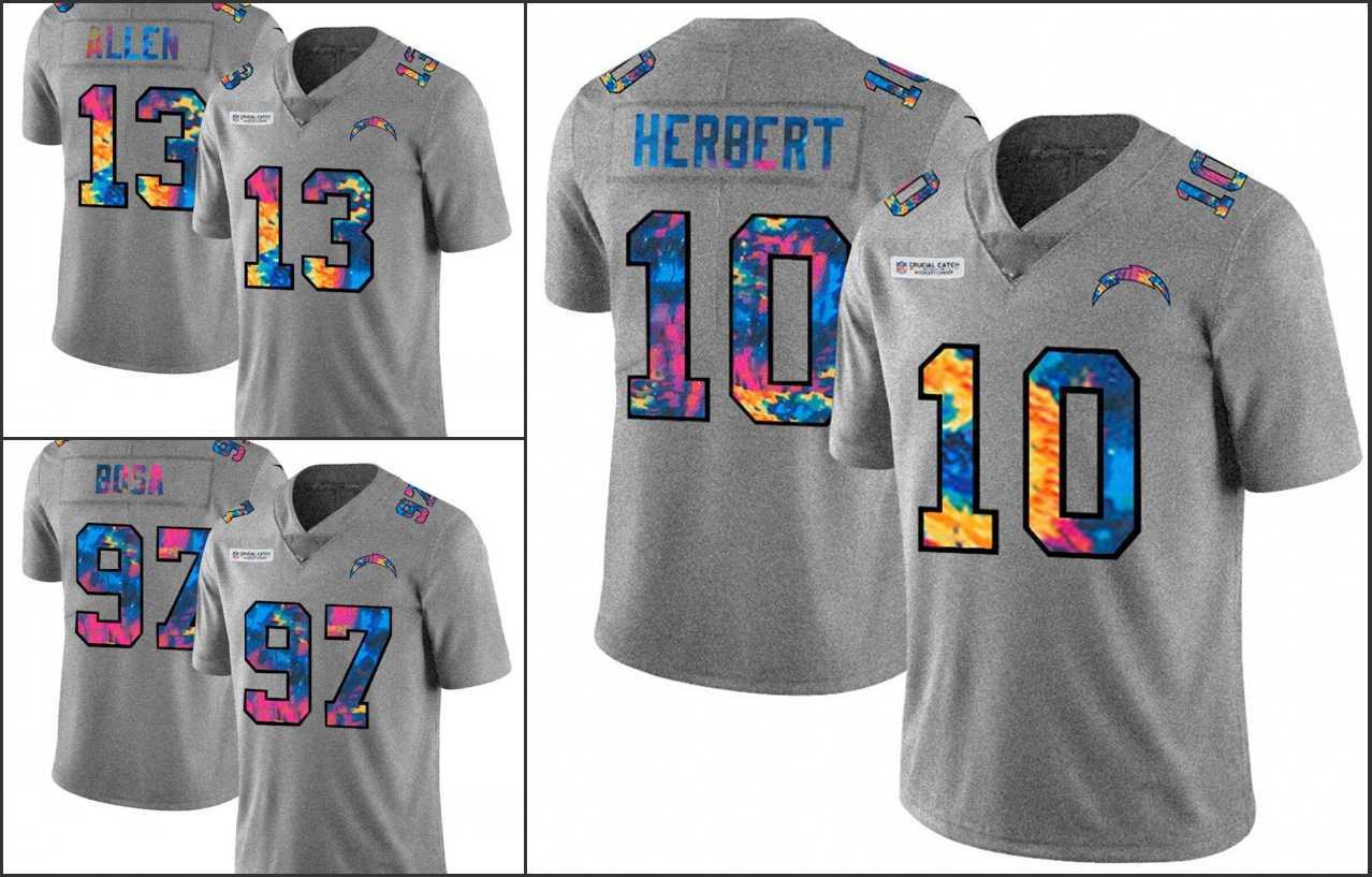 Los Angeles'Chargers'Men #97 Joey Bosa 13 Keenan Allen 10 Justin Herbert Grey Heather Multi-Color Women Youth Crucial Catch Jersey
Los Angeles'Chargers'Men #97 Joey Bosa 13 Keenan Allen 10 Justin Herbert Grey Heather Multi-Color Women Youth Crucial Catch Jersey