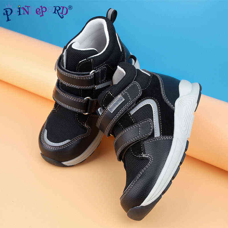 Princepard Children Orthopedic Sneakers for Flatfeet Ankle Support Kids Sport Running Shoes with insole orthopedic Boys Girls G1210