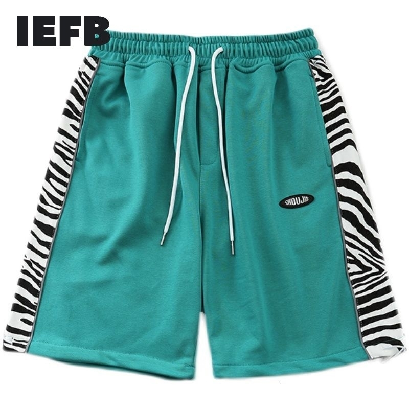 IEFB Summer Men's Loose Zebra Pattern Print Patchwork Shorts Causal Spweatpants Drawstring Elastic Waist Shorts 9Y7389 210524, Green
IEFB Summer Men's Loose Zebra Pattern Print Patchwork Shorts Causal Spweatpants Drawstring Elastic Waist Shorts 9Y7389 210524, Green