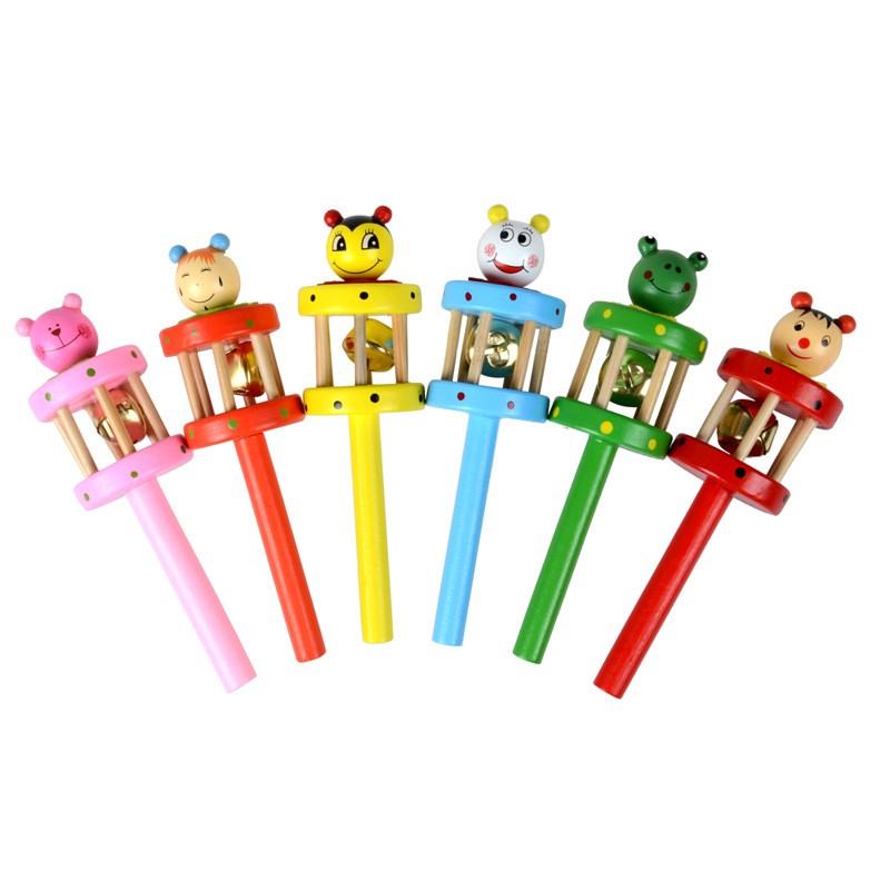 Wooden Cartoon Baby Toy Middle Bell Kids Series Products Hand Ringing Cute Funny Children Toys 1 74cw B3
Wooden Cartoon Baby Toy Middle Bell Kids Series Products Hand Ringing Cute Funny Children Toys 1 74cw B3