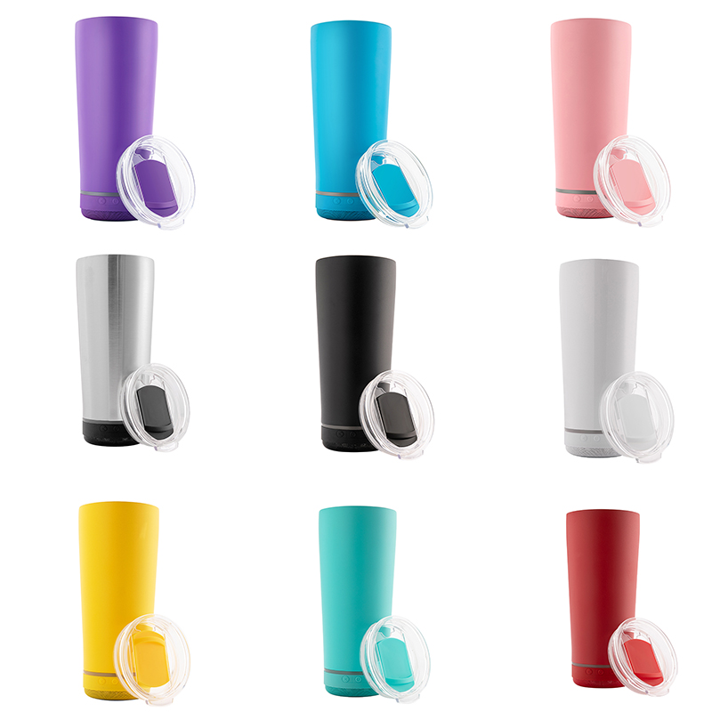 Creative 18oz Bluetooth Speaker Water Tumblers With Flash Light Smart Tumbler Eco-Friendly Large Capacity Portable Cups, As picture
Creative 18oz Bluetooth Speaker Water Tumblers With Flash Light Smart Tumbler Eco-Friendly Large Capacity Portable Cups, As picture