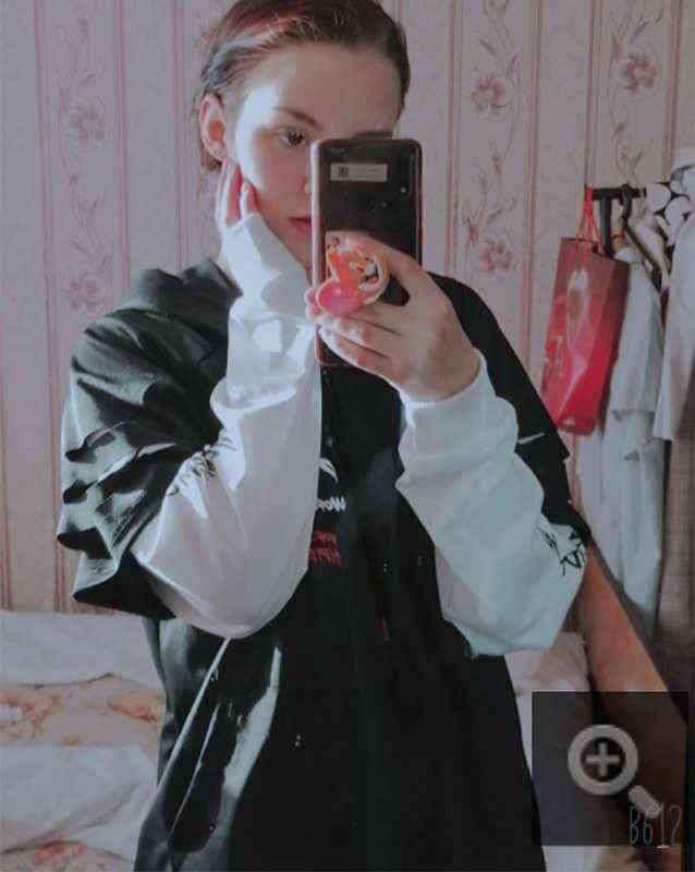 Hoodies Male Hip Hop Punk Streetwear Pullover Fashion Casual Sweatshirts Black Color Sweatshirt Spring Autumn Boy Girl Top 211116