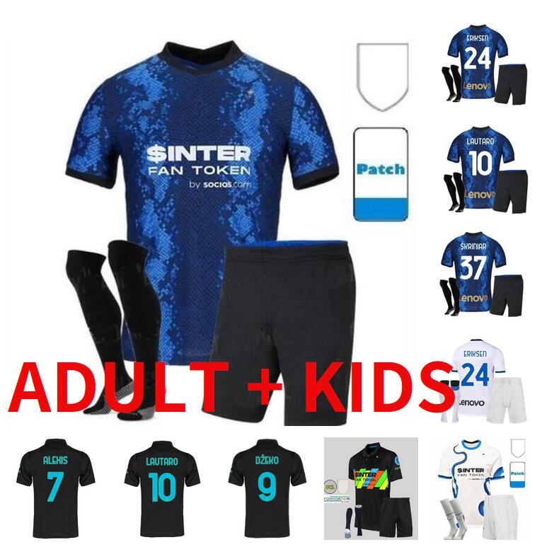 adult kids kits 2021 2022 Inter LAUTARO SKRINIAR Soccer Jerseys full 20 21 22 BARELLA LUKAKU men Football Shirt kit with socks
adult kids kits 2021 2022 Inter LAUTARO SKRINIAR Soccer Jerseys full 20 21 22 BARELLA LUKAKU men Football Shirt kit with socks