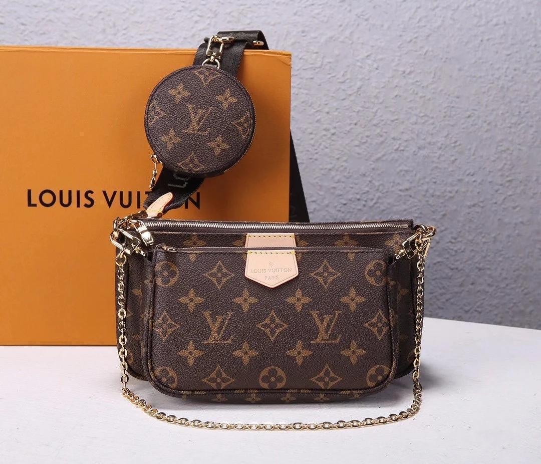 lv louis handbags vitton Bags Fashion Favorite Multi Pochette Women Designers Wallet Leather Shoulder Messenger Purses 3pcs, Red;black
lv louis handbags vitton Bags Fashion Favorite Multi Pochette Women Designers Wallet Leather Shoulder Messenger Purses 3pcs, Red;black