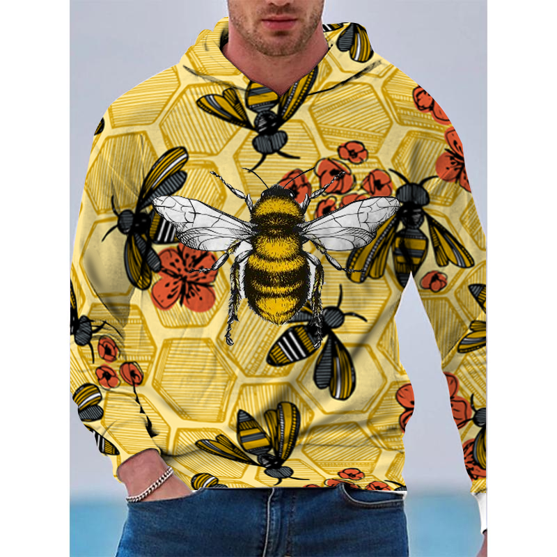 Little yellow flower pattern men s 3D printing hoodie visual impact party top punk goth round neck high quality American sweater hoodie, Black
Little yellow flower pattern men s 3D printing hoodie visual impact party top punk goth round neck high quality American sweater hoodie, Black