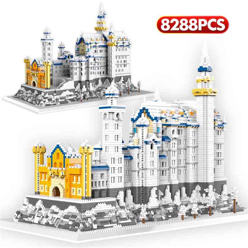 8288pcs Diamond Snowing Swan Castle Architecture Building Blocks Micro Bricks Sets Educational Toys for Children Christmas Gifts 210901
8288pcs Diamond Snowing Swan Castle Architecture Building Blocks Micro Bricks Sets Educational Toys for Children Christmas Gifts 210901
