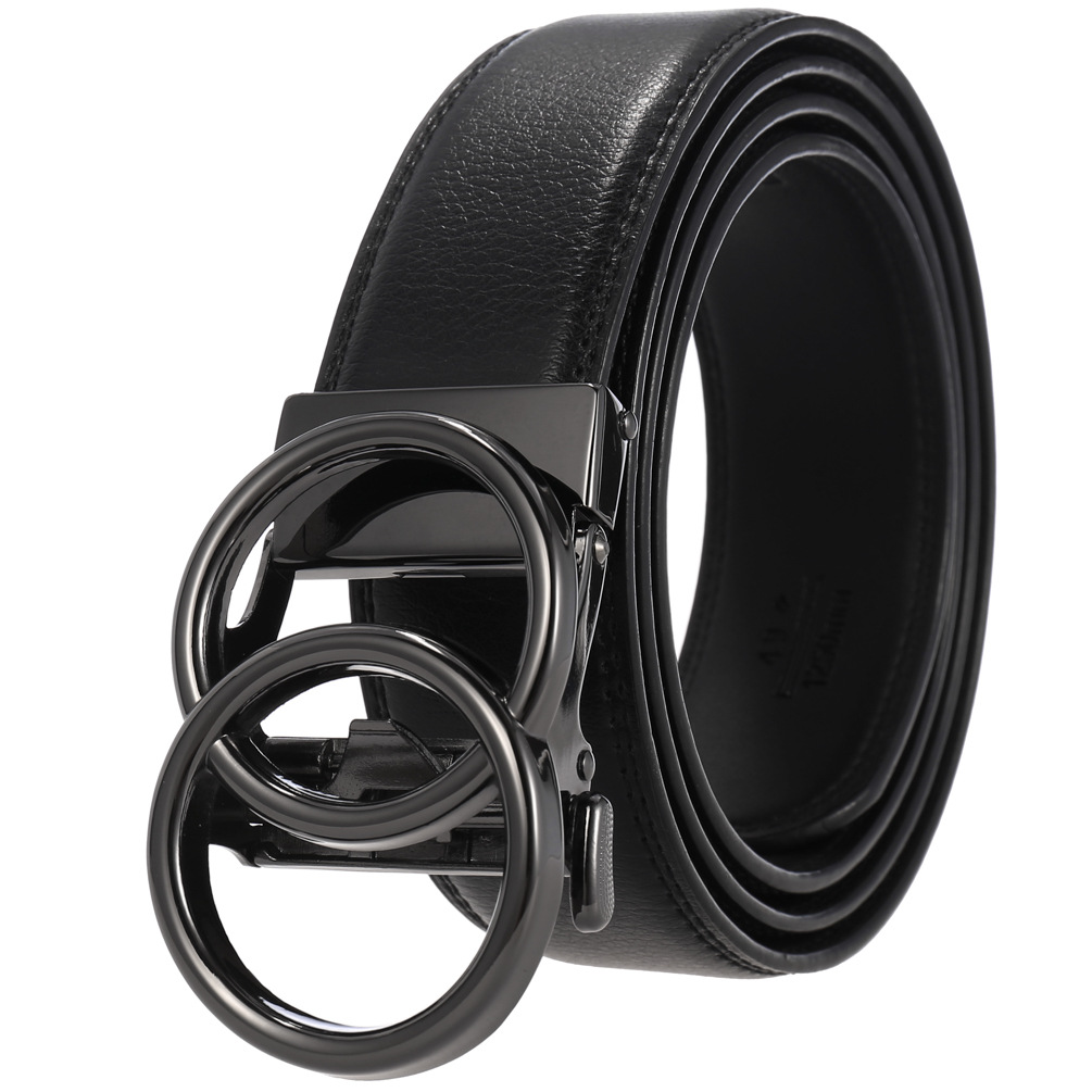 Fashion belt Men belt automatic buckle men belts genuine leather belt classical Gold silver black color buckle belts 110cm-130cm male strap
Fashion belt Men belt automatic buckle men belts genuine leather belt classical Gold silver black color buckle belts 110cm-130cm male strap