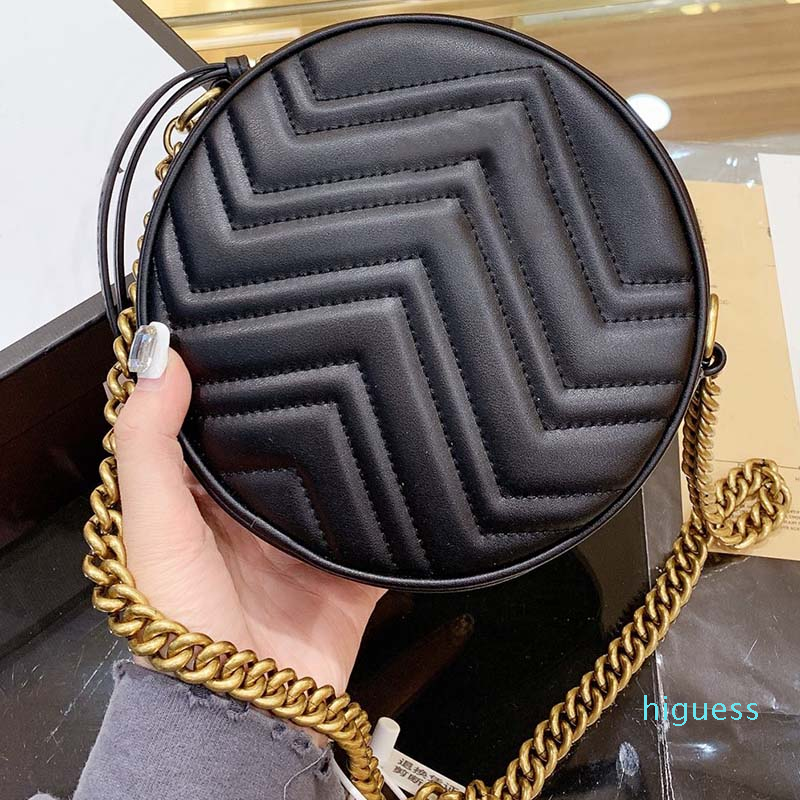 Designer- Top quality women's evening bag wallet classic designer handbag PU leather round fashion shoulder bags, Black 
Designer- Top quality women's evening bag wallet classic designer handbag PU leather round fashion shoulder bags, Black