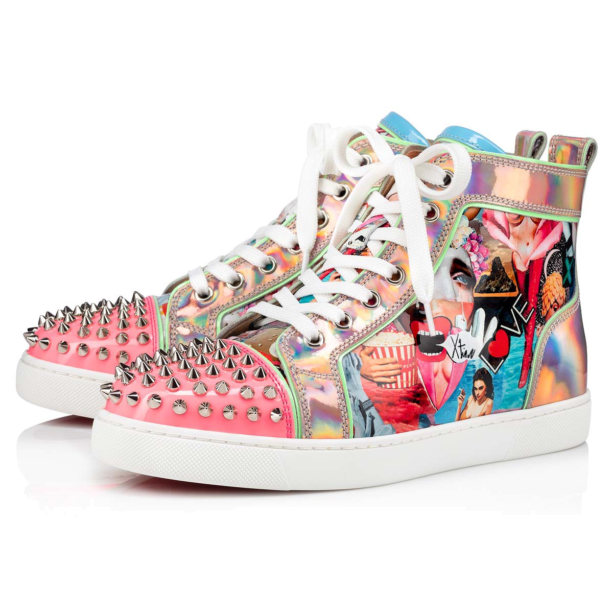 Famous Orlato Men's Red Bottom Sneaker Shoes Cool graffiti Print Leather High Top Platfrom Elegant Women Casual Walking Party Wedding EU35-47.BOX
Famous Orlato Men's Red Bottom Sneaker Shoes Cool graffiti Print Leather High Top Platfrom Elegant Women Casual Walking Party Wedding EU35-47.BOX