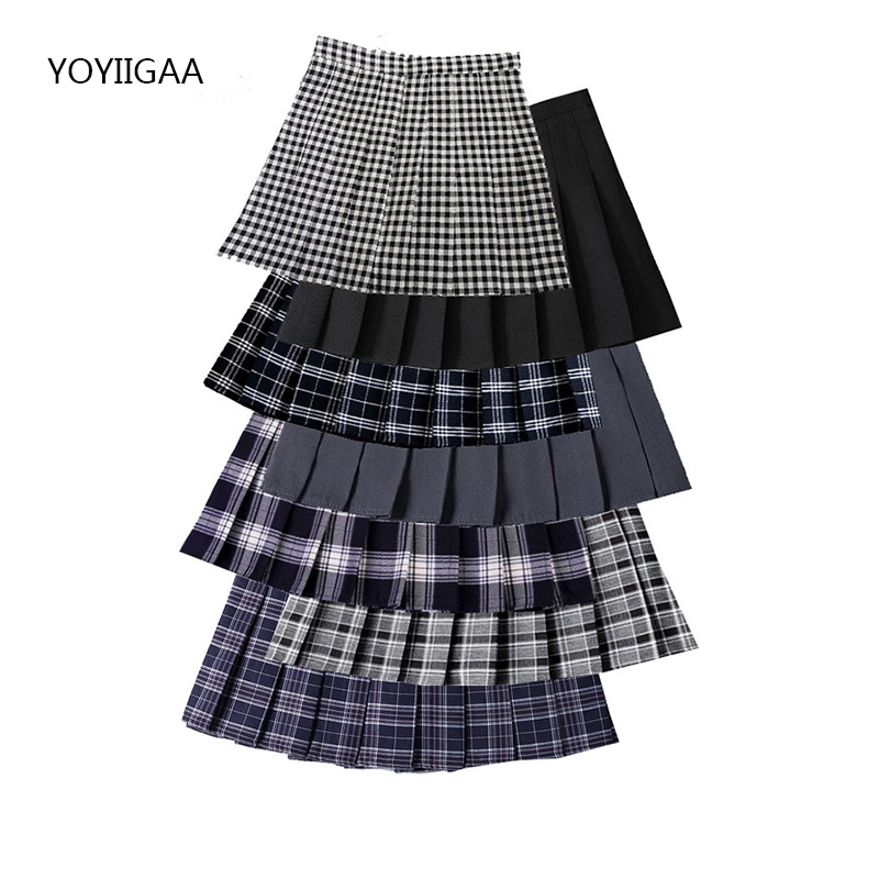 Summer Women Pleated Skirt High Waist Female Plaid Skirts Preppy Style Ladies Girls Dance Mini Skirt Fashion Chic Woman Skirts, A8
Summer Women Pleated Skirt High Waist Female Plaid Skirts Preppy Style Ladies Girls Dance Mini Skirt Fashion Chic Woman Skirts, A8