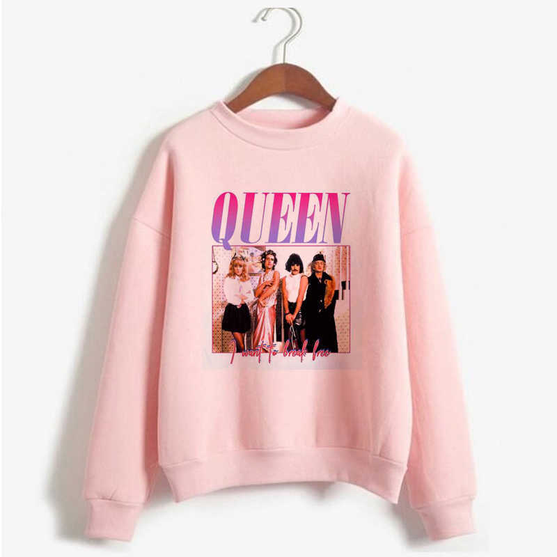 Freddie Mercury Queen Band Sweatshirt Women Long Sleeve Pullover Hip Hop Hoodie Rock Hipster Hoodies Streetwear Kpop Clothing Q0901, Black
Freddie Mercury Queen Band Sweatshirt Women Long Sleeve Pullover Hip Hop Hoodie Rock Hipster Hoodies Streetwear Kpop Clothing Q0901, Black