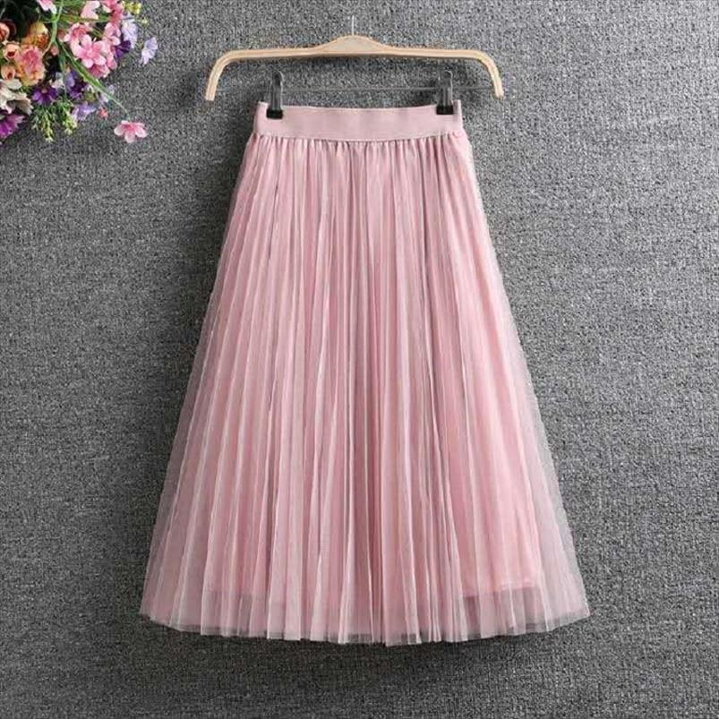 Vintage Summer Casual High Waist Womens Skirt Elastic Elegant Sexy Midi Pleated Mesh Tutu Women Tulle Female, Black
Vintage Summer Casual High Waist Womens Skirt Elastic Elegant Sexy Midi Pleated Mesh Tutu Women Tulle Female, Black