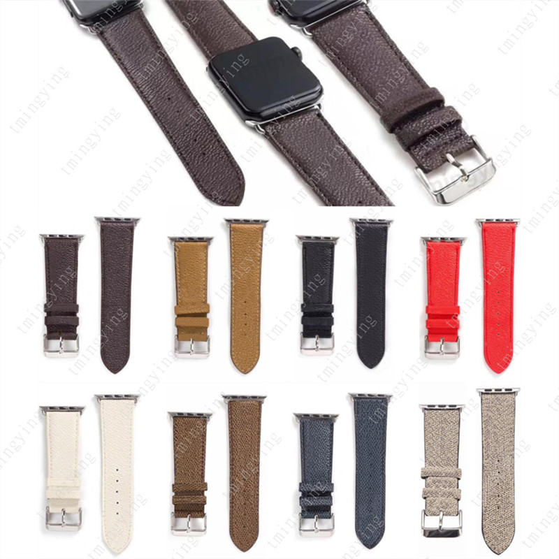 Designer Watchbands Watch strap For Apple Band 38mm 40mm 41mm 42MM 44mm 45MM iwatch 5 6 7 8 bands Leather Straps Bracelet L Fashion Brand Wristband Stripes watchband
Designer Watchbands Watch strap For Apple Band 38mm 40mm 41mm 42MM 44mm 45MM iwatch 5 6 7 8 bands Leather Straps Bracelet L Fashion Brand Wristband Stripes watchband