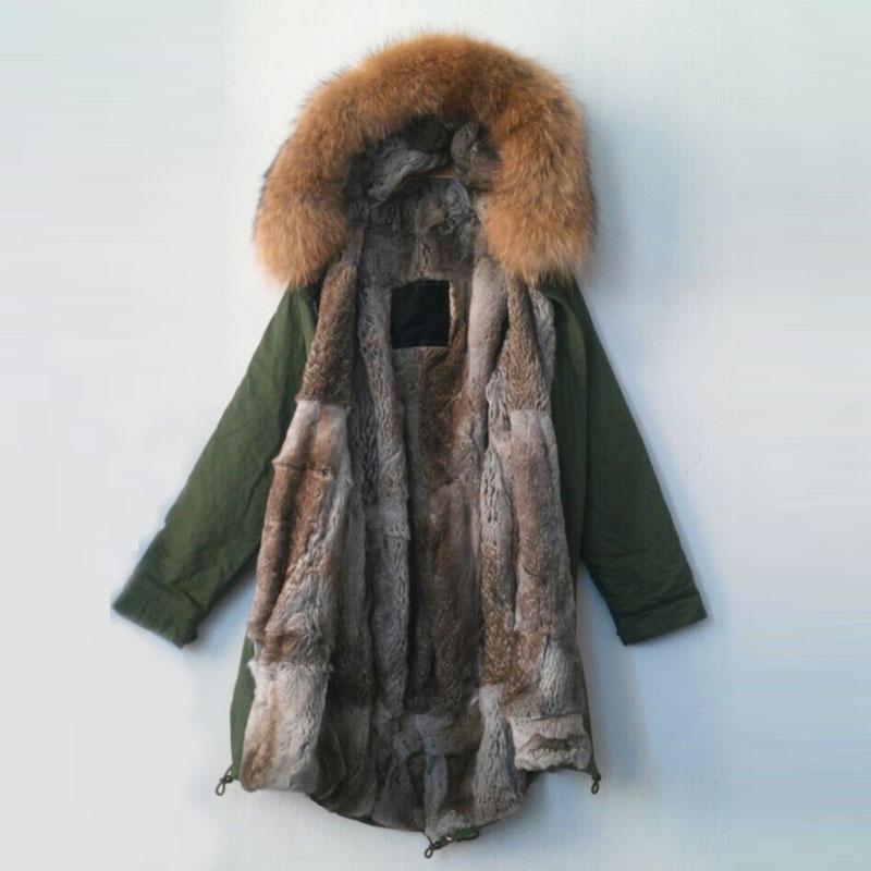 Women's Fur & Faux Women / Men Winter Real Lining Natural Color Raccoon Collar Long Jacket Coats Furs Parka, Black 
Women's Fur & Faux Women / Men Winter Real Lining Natural Color Raccoon Collar Long Jacket Coats Furs Parka, Black