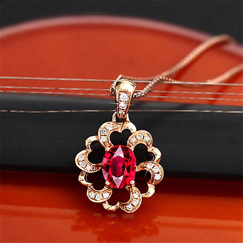 Pendant Necklaces Charm Female Oval Crystal Necklace Cute Rose Gold Color Chain For Women Vintage Hollow Flower Wedding Jewelry, Silver
Pendant Necklaces Charm Female Oval Crystal Necklace Cute Rose Gold Color Chain For Women Vintage Hollow Flower Wedding Jewelry, Silver