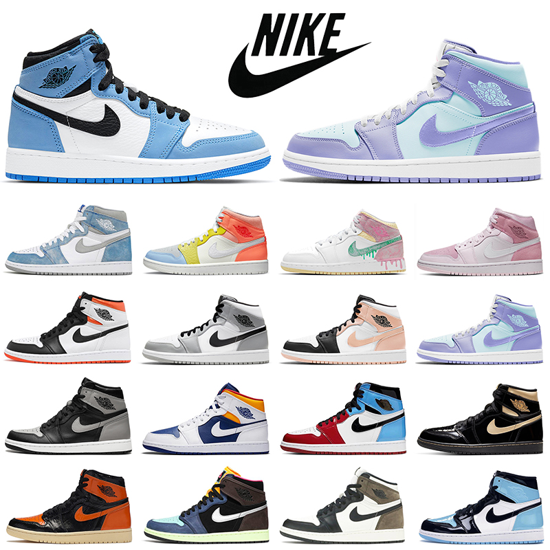 Hyper Royal 1s Men Basketball Shoes Jumpman 1 University Blue Dark Mocha Womens Mens Trainers Sports Sneakers size 36-46
Hyper Royal 1s Men Basketball Shoes Jumpman 1 University Blue Dark Mocha Womens Mens Trainers Sports Sneakers size 36-46