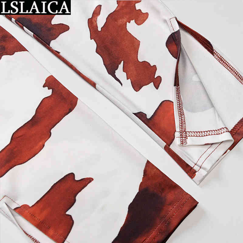 Clothing Women Exposed Navel Fashion 2 Piece Sets Womens Outfits Elastic Waist Pullover O-Neck Casual Conjuntos De Mujer 210520