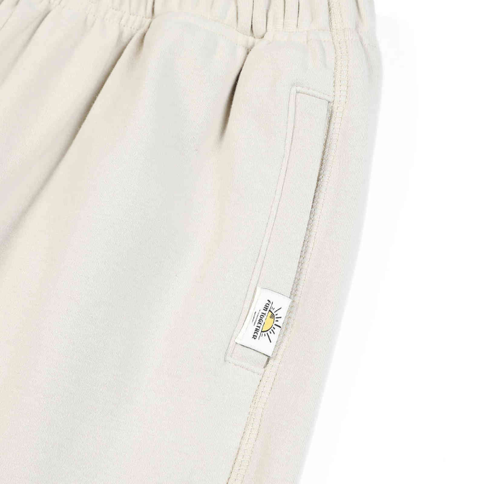 Hnne Autumn Winter 300g Shu Velveteen Fabric Sweatpants Children Comfortable Jogger Pants Unisex Boys Girls Kids Trousers 211103