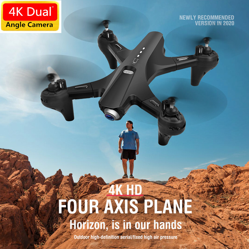 4k 1080P HD Dual Camera WiFi FPV Drone Folding RC Drone One Key Return 6-axis gyro 4K wide angle camera RC Quadcopter boy gifts, Black 1080p box 1
4k 1080P HD Dual Camera WiFi FPV Drone Folding RC Drone One Key Return 6-axis gyro 4K wide angle camera RC Quadcopter boy gifts, Black 1080p box 1