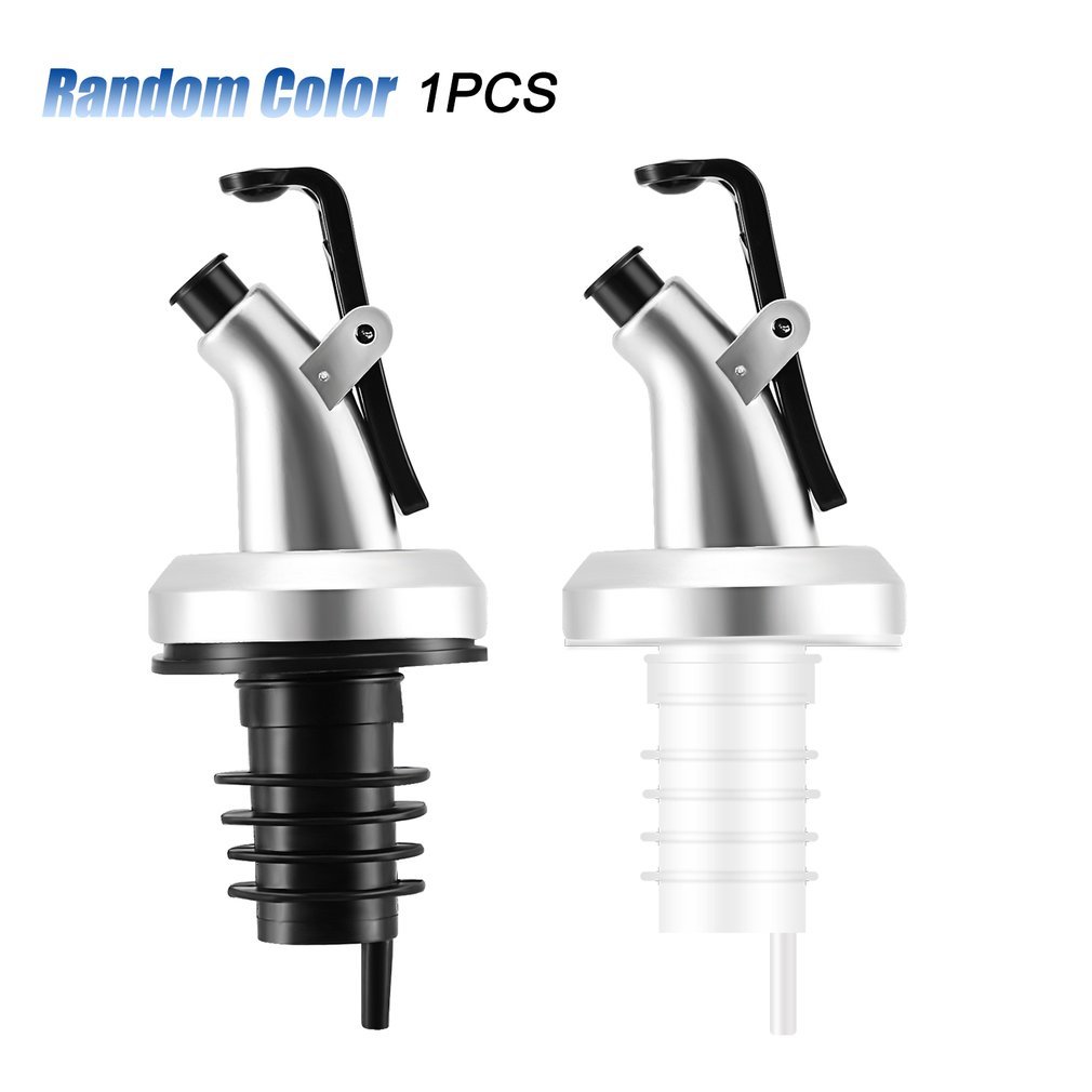 Oil Bottle Stop Spray Liquor Dispenser Wine Pourers Flip Top Bear Bottle Cap Stopper Toy Free Gifts Cooking Colour Random