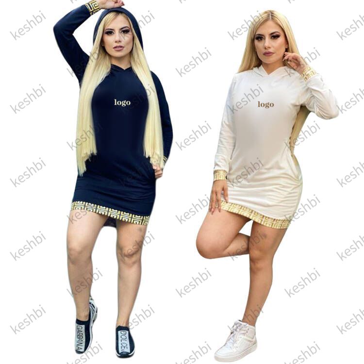 Fashion Hoodies Women Long Sleeve Pullover Sweatshirt Dress High Quality Luxury Designer Midi Dresses, C hat
Fashion Hoodies Women Long Sleeve Pullover Sweatshirt Dress High Quality Luxury Designer Midi Dresses, C hat