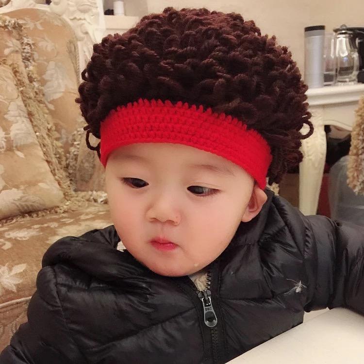 Beanies Autumn And Winter Children Wigs Hats Baby Cute Knitting Wool Handmade Cap Warm For Boys Girls In Spring
Beanies Autumn And Winter Children Wigs Hats Baby Cute Knitting Wool Handmade Cap Warm For Boys Girls In Spring