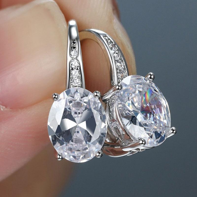 Dangle & Chandelier 2021 Geometry Earrings For Women Vintage Elegant Water Drop Zirconia Crystal Wedding Party Jewelry Gift, Silver
Dangle & Chandelier 2021 Geometry Earrings For Women Vintage Elegant Water Drop Zirconia Crystal Wedding Party Jewelry Gift, Silver