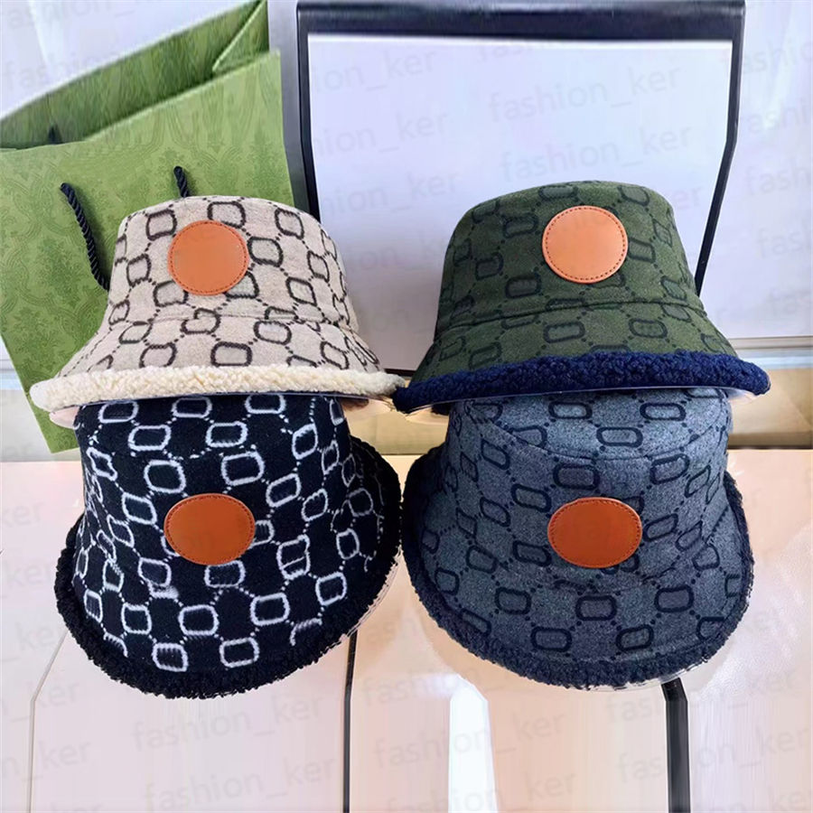 Designer Bucket Hat Fashion Cotton Winter Warm Windproof Caps Lambs Wool Hats for Man Woman 4 Colors Good Quality, C1
Designer Bucket Hat Fashion Cotton Winter Warm Windproof Caps Lambs Wool Hats for Man Woman 4 Colors Good Quality, C1