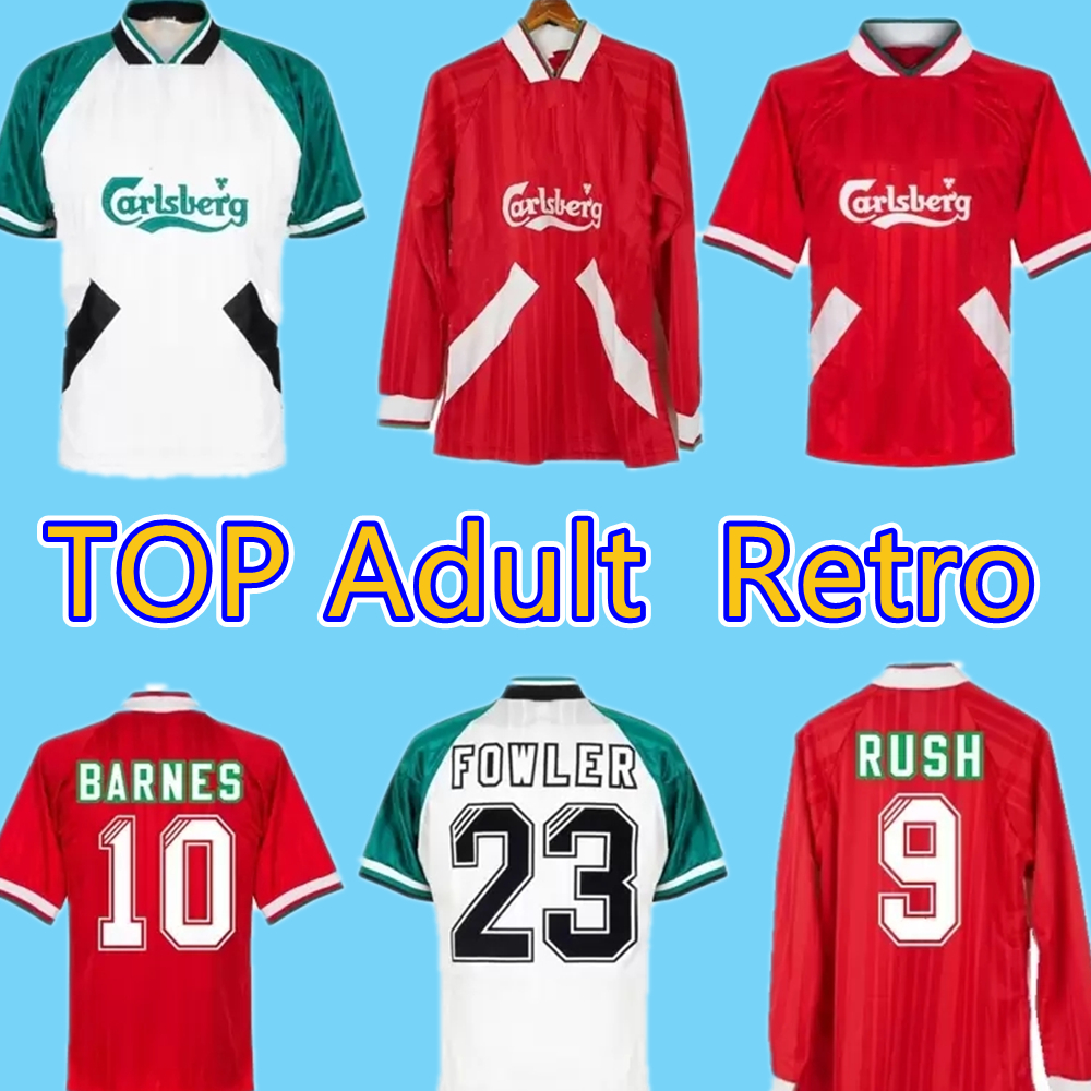 Rush Fowler Stewart retro soccer jerseys 1993 1995 Barnes Clough Redknapp 93 94 95 Nicol McManaman vintage classic Camisa de futebol football shirt, Home epl jersey
Rush Fowler Stewart retro soccer jerseys 1993 1995 Barnes Clough Redknapp 93 94 95 Nicol McManaman vintage classic Camisa de futebol football shirt, Home epl jersey