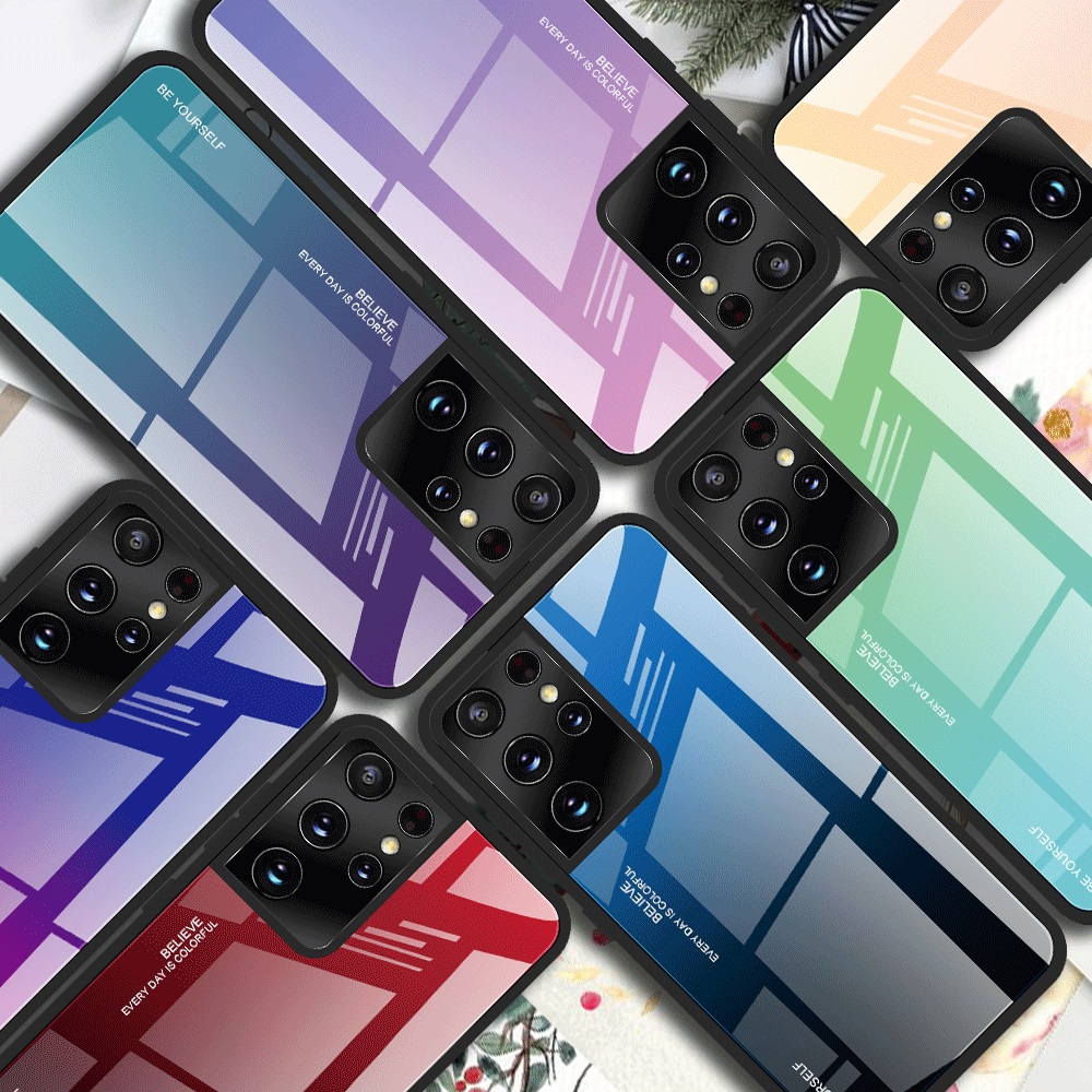 Colorful tempered glass phone Cases gradient ramp for iPhone 6 7 8 X 11 12 pro Max S9 S10 S21 Ultra case, 2#
Colorful tempered glass phone Cases gradient ramp for iPhone 6 7 8 X 11 12 pro Max S9 S10 S21 Ultra case, 2#