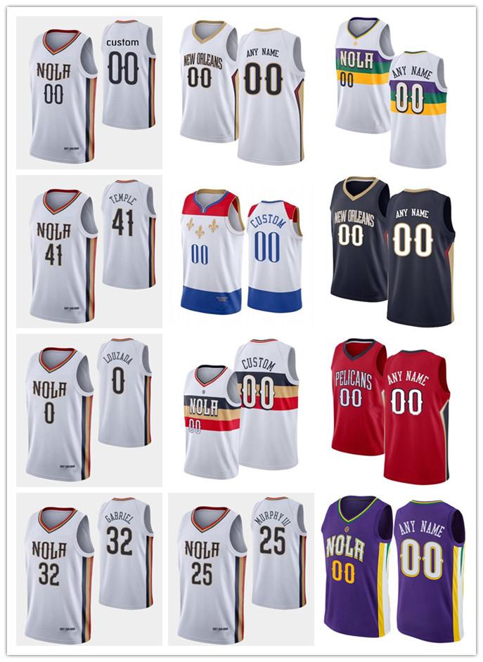 75th Custom Men New OrleansPelicansZion 1 Williamson 32 Wenyen Gabriel 25 Trey Murphy III 41 Garrett Temple Basketball Jerseys, Color
75th Custom Men New OrleansPelicansZion 1 Williamson 32 Wenyen Gabriel 25 Trey Murphy III 41 Garrett Temple Basketball Jerseys, Color