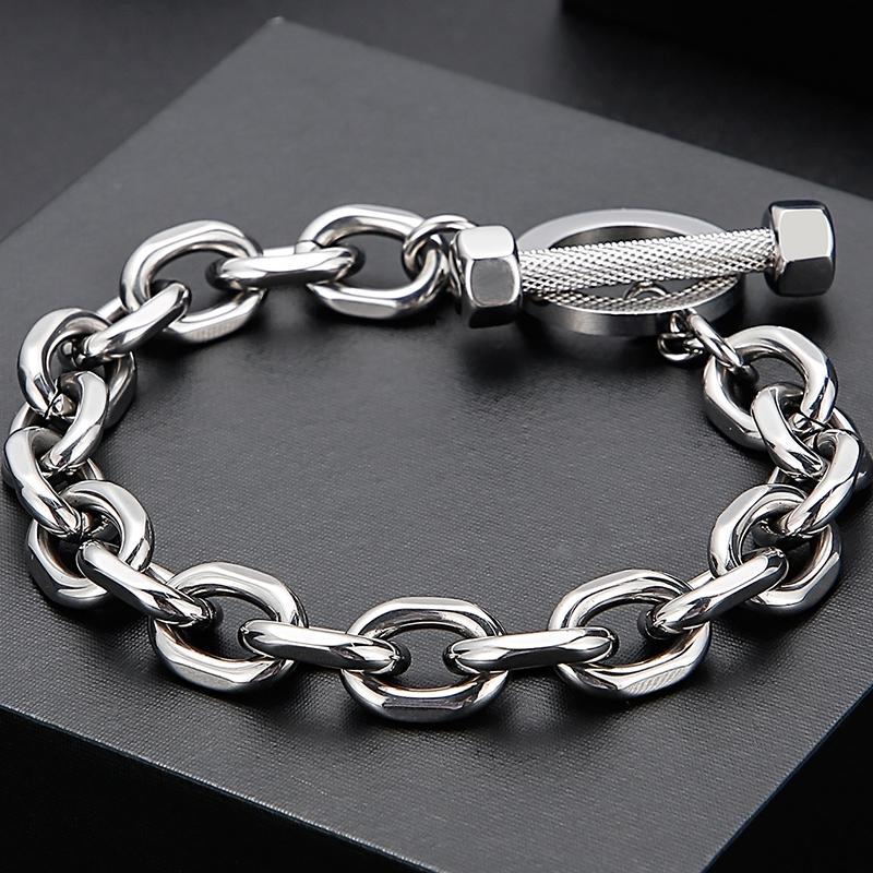 Link, Chain Golden Black Stainless Steel Men's On Hand Bands Bracelets Homme Man Bangles For Men Link Male Jewelry Gifts Boyfriend 
Link, Chain Golden Black Stainless Steel Men's On Hand Bands Bracelets Homme Man Bangles For Men Link Male Jewelry Gifts Boyfriend