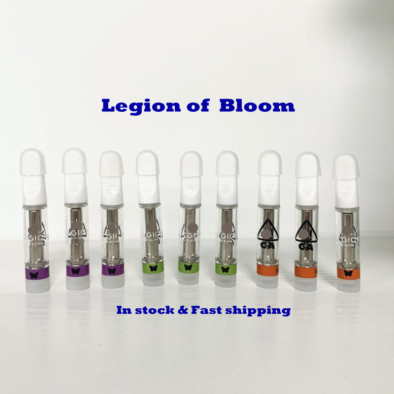 Legion of Bloom Empty Atomizer Tips Vape Cartridge packaging Ceramic Coil 0.8ml Cartridges 510 Thread Thick Oil Dab Pen Wax
Legion of Bloom Empty Atomizer Tips Vape Cartridge packaging Ceramic Coil 0.8ml Cartridges 510 Thread Thick Oil Dab Pen Wax
