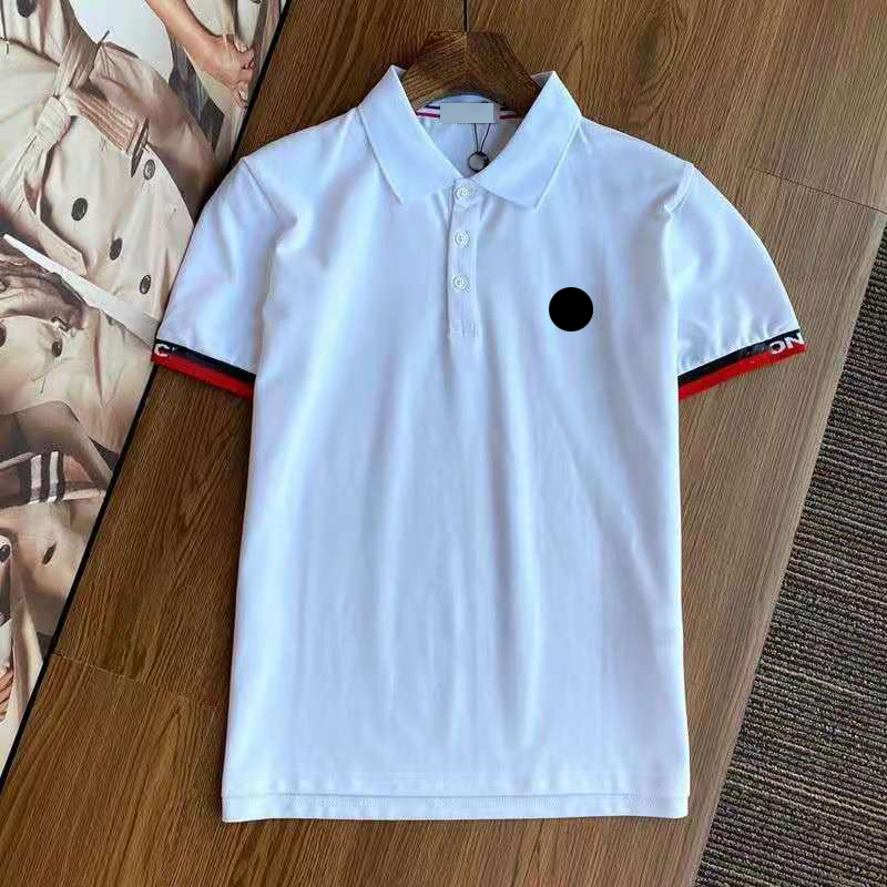designer monclair Men's Polos luxury letter embroidery mens women polo shirt fashion double bead brand boutique solid color top short Tees 001, White;black
designer monclair Men's Polos luxury letter embroidery mens women polo shirt fashion double bead brand boutique solid color top short Tees 001, White;black