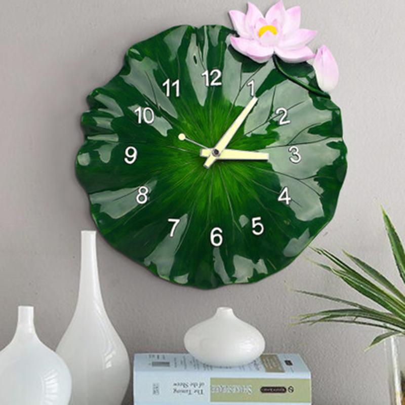 Wall Clocks Large 3D Green Lotus Clock Modern Design Kitchen Creative Art For Home Decor Living Room Decoration
Wall Clocks Large 3D Green Lotus Clock Modern Design Kitchen Creative Art For Home Decor Living Room Decoration