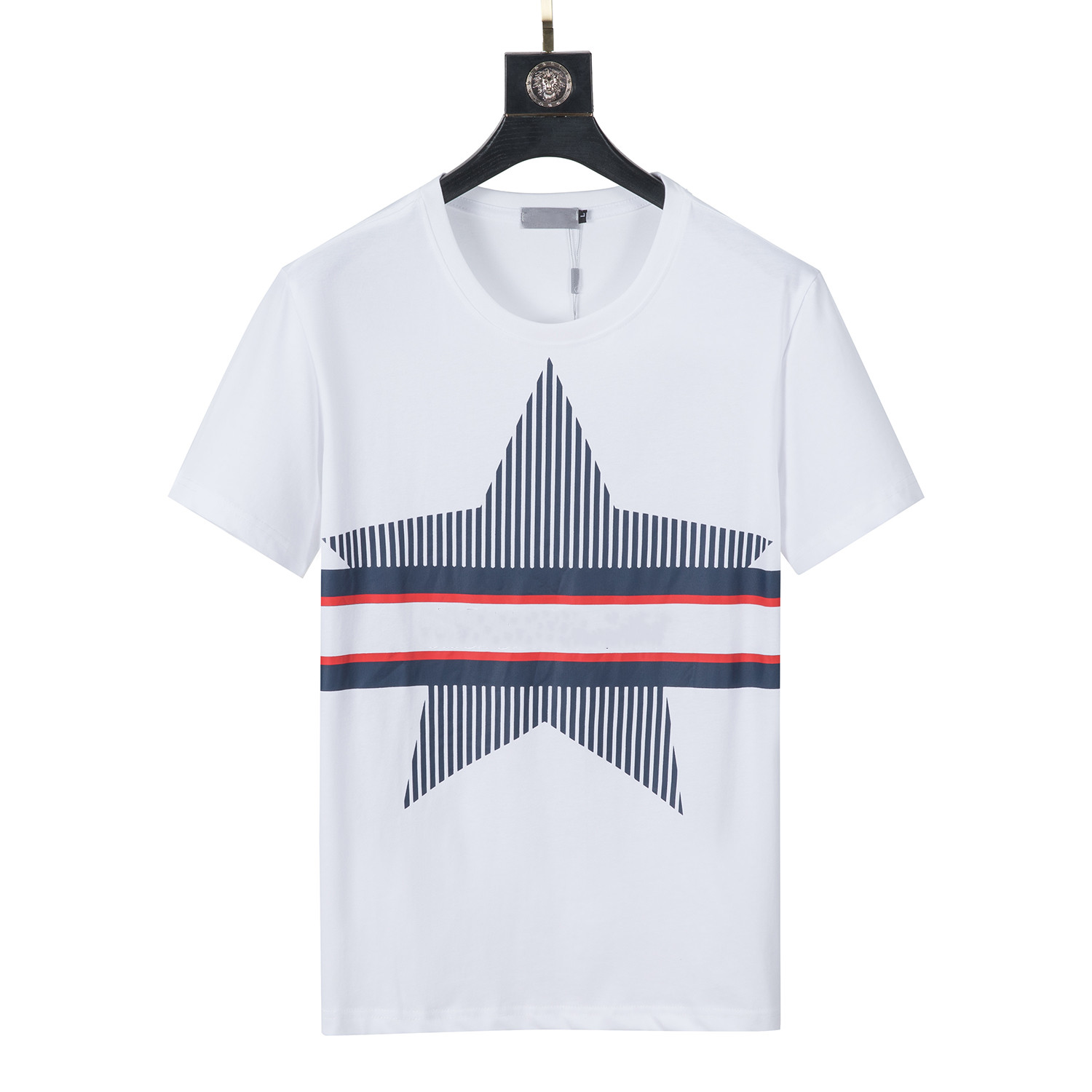 2022SS The new pentacle cotton T Shirt Fashion High Street Short Sleeves Summer Tee Casual T-Shirt Solid Color Breathable Men Women Cotton Tees
2022SS The new pentacle cotton T Shirt Fashion High Street Short Sleeves Summer Tee Casual T-Shirt Solid Color Breathable Men Women Cotton Tees