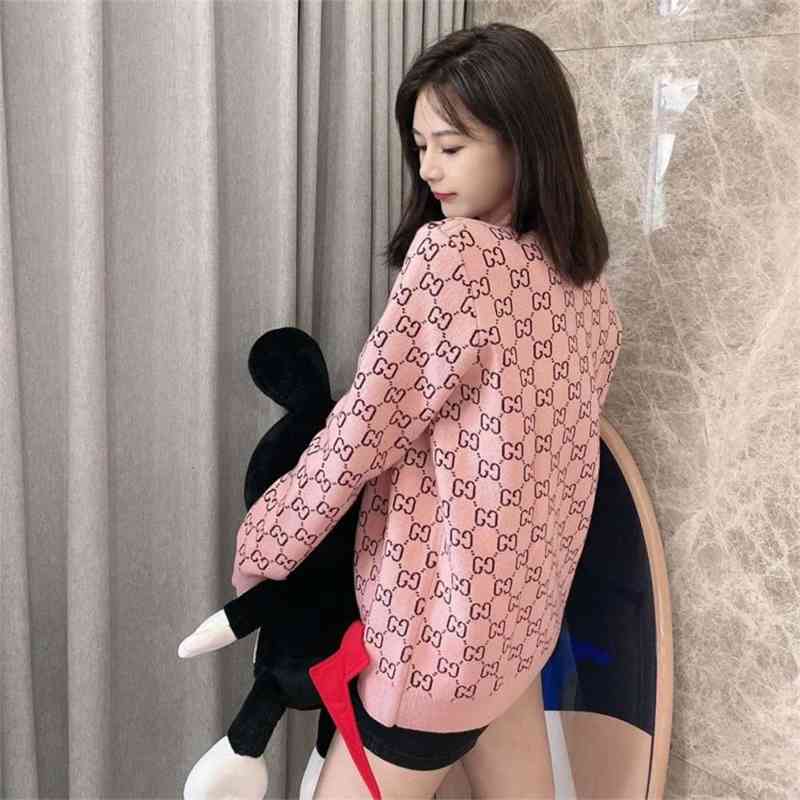 women's jackets coats jacquard sweater 2021 spring and autumn versatile loose knit cardigan korean casual lazy style txa1, Black;brown
women's jackets coats jacquard sweater 2021 spring and autumn versatile loose knit cardigan korean casual lazy style txa1, Black;brown