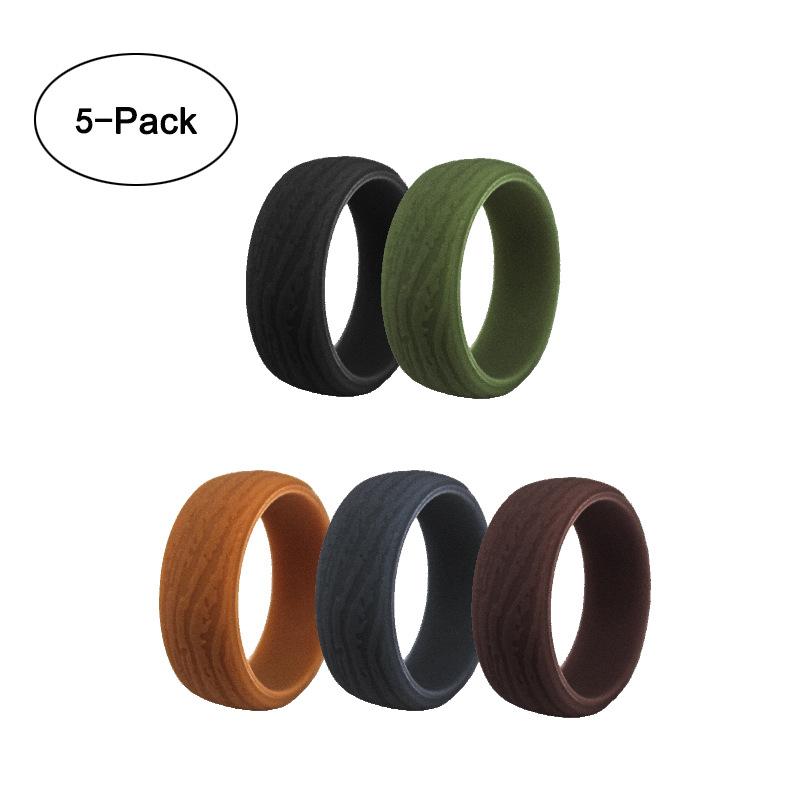 Cluster Rings 8.7MM Size 8 9 10 14 Bark Texture Silicone Ring Rubber Multi Color Crossfit Flexible Wedding Engagement Statement Cocktail, Golden;silver
Cluster Rings 8.7MM Size 8 9 10 14 Bark Texture Silicone Ring Rubber Multi Color Crossfit Flexible Wedding Engagement Statement Cocktail, Golden;silver