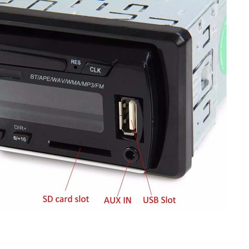 Auto Stereo Player MP3 Player Bluetooth Hands Free Calling 12V SD AUX-IN Car Audio FM USB In-dash Radios Play Tool