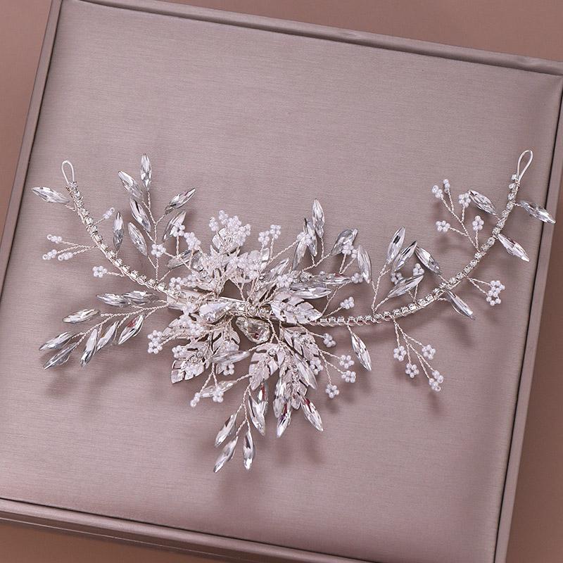 Hair Clips & Barrettes Silver Color Rhinestone Leaf Shape Hairband Pins Crystal Bridal Tiaras Jewelry Wedding Bride Accessories LB, Golden;silver
Hair Clips & Barrettes Silver Color Rhinestone Leaf Shape Hairband Pins Crystal Bridal Tiaras Jewelry Wedding Bride Accessories LB, Golden;silver