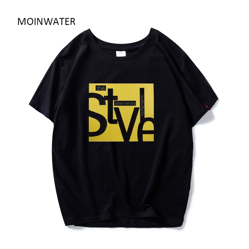 MOINWATER Fashion Pattern 100% Cotton T shirts for Women Lady Casual High Street Tees Female Summer Short Sleeve Tops MT1939 210708, Pure white
MOINWATER Fashion Pattern 100% Cotton T shirts for Women Lady Casual High Street Tees Female Summer Short Sleeve Tops MT1939 210708, Pure white