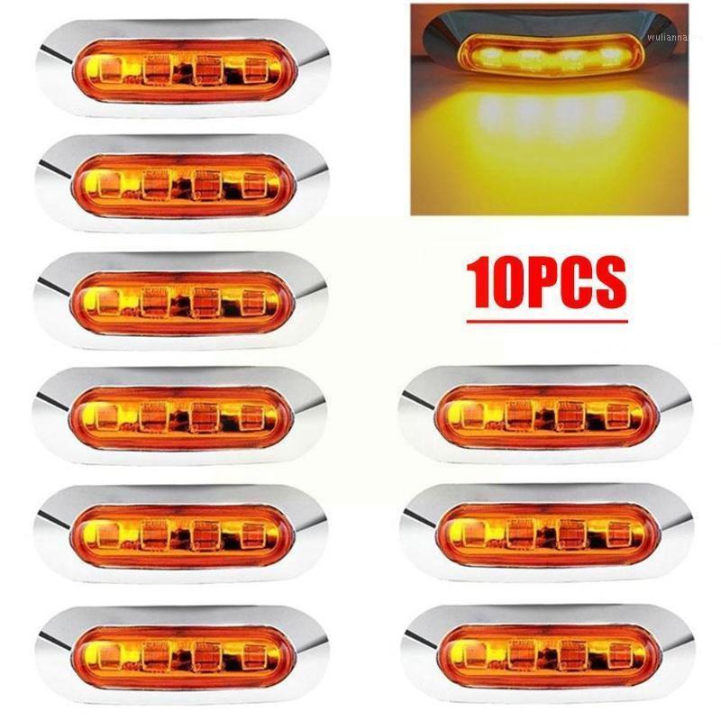 Emergency Lights 10pcs Universal Side Marker Light Truck Trailer Car Signal 4smd Led Warning Lamp Brake 12v/24v Indicators Rear K6c0
Emergency Lights 10pcs Universal Side Marker Light Truck Trailer Car Signal 4smd Led Warning Lamp Brake 12v/24v Indicators Rear K6c0