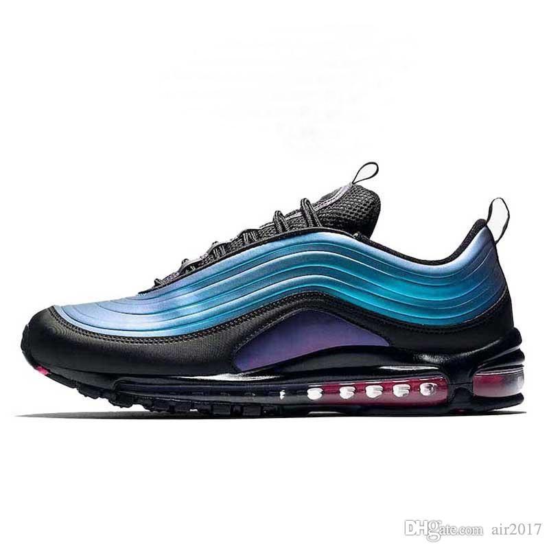 Mens running shoes triple black white 97 silver throwback future bred game royal men women airs cushion sports Eur 36-45
Mens running shoes triple black white 97 silver throwback future bred game royal men women airs cushion sports Eur 36-45