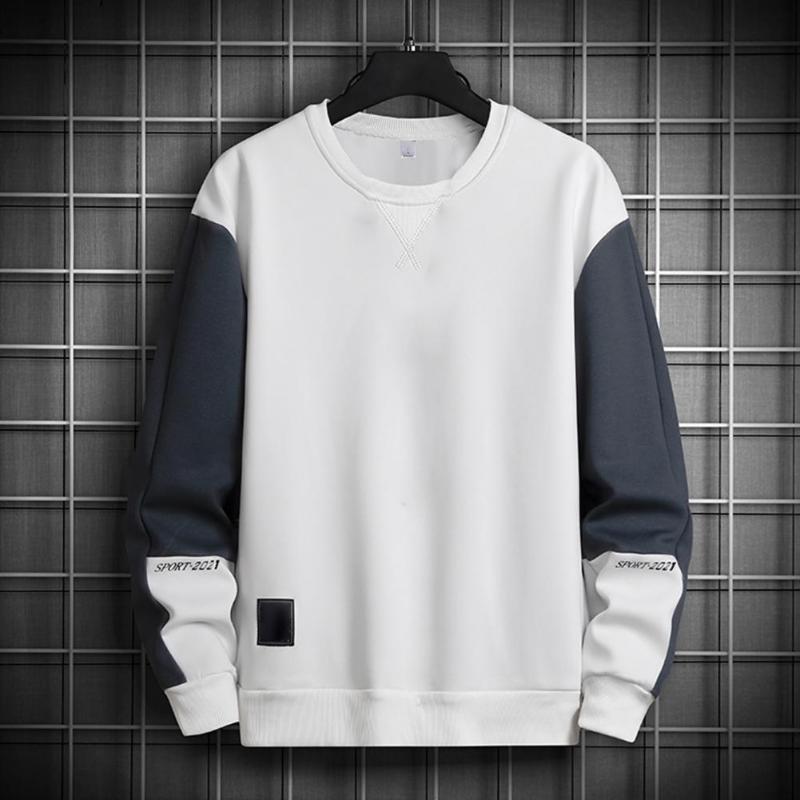 Men's Hoodies & Sweatshirts Men Student Sweatshirt Contrast Colors Round Neck Loose Casual Long Sleeve All Match Male Pullover Tops Sudadera, Khaki
Men's Hoodies & Sweatshirts Men Student Sweatshirt Contrast Colors Round Neck Loose Casual Long Sleeve All Match Male Pullover Tops Sudadera, Khaki