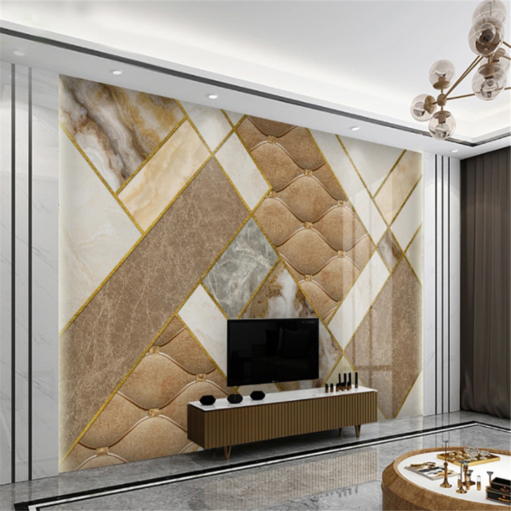 Wallpapers For Living Room Wall Simple Abstract Paper Creative Marbled Brick Wallpaper Mural, Brown
Wallpapers For Living Room Wall Simple Abstract Paper Creative Marbled Brick Wallpaper Mural, Brown