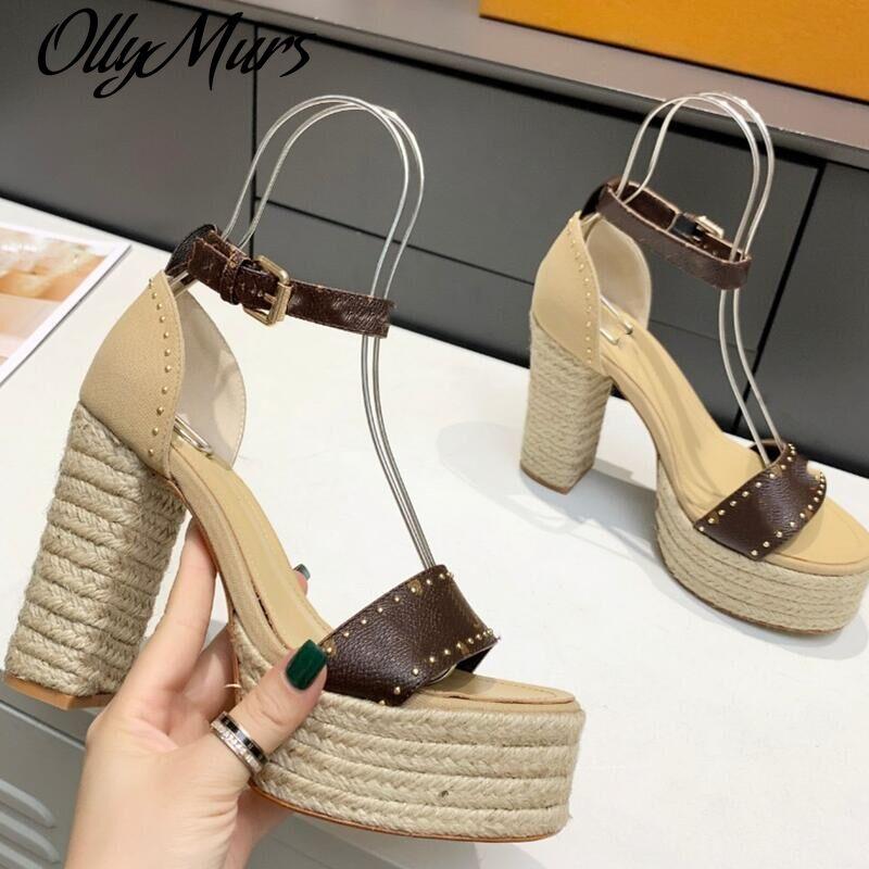 Sandals Ollymurs Womens Luxury Designer Chunky Platform High Heel Sandal Black Classic Rope Sole Ankle Strap Summer Shoes Size 35-42, Black no box 
Sandals Ollymurs Womens Luxury Designer Chunky Platform High Heel Sandal Black Classic Rope Sole Ankle Strap Summer Shoes Size 35-42, Black no box