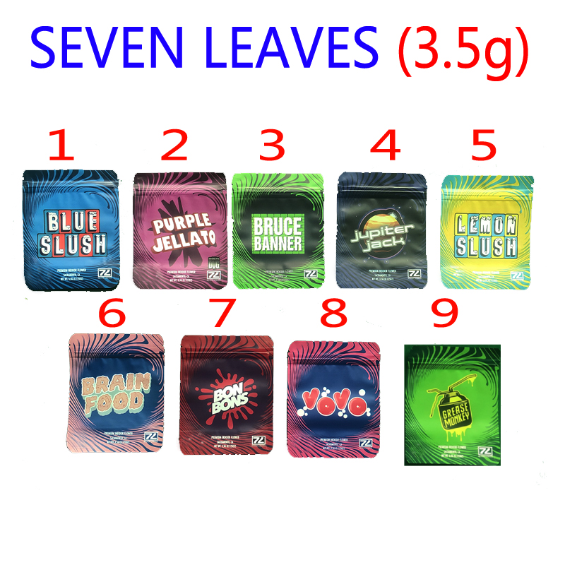 EMPTY 3.5g EIGHTH PACKAGE SMELL PROOF MYLAR BAG 77 seven leaves blue slush purple jellato jupiter jack brain food bon bons vovo grease monkey packaging BAGS
EMPTY 3.5g EIGHTH PACKAGE SMELL PROOF MYLAR BAG 77 seven leaves blue slush purple jellato jupiter jack brain food bon bons vovo grease monkey packaging BAGS