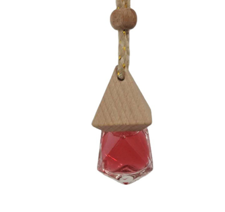 Air Freshener Car Hanging Diffuser Empty Glass Perfume Fragrance Bottle Gift car hang decoration Diamond Shape Wooden Cap
Air Freshener Car Hanging Diffuser Empty Glass Perfume Fragrance Bottle Gift car hang decoration Diamond Shape Wooden Cap