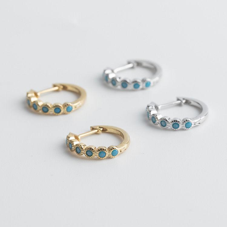 Stud 2021 Elegant Retro Style Imitate Turquoise Earrings For Woman Exquisite Golden Geometry Jewelry Wholesale, Golden;silver
Stud 2021 Elegant Retro Style Imitate Turquoise Earrings For Woman Exquisite Golden Geometry Jewelry Wholesale, Golden;silver
